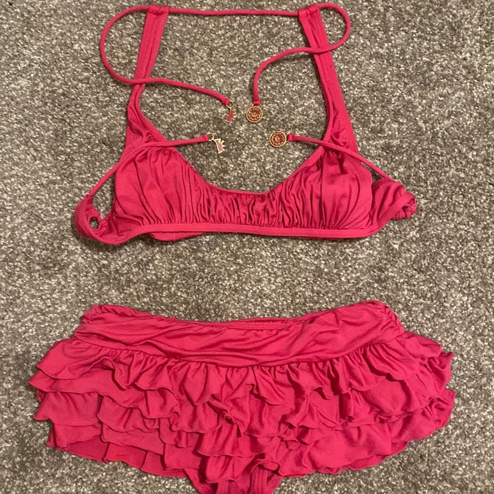 Pink Juicy Couture Swimsuit Petite..